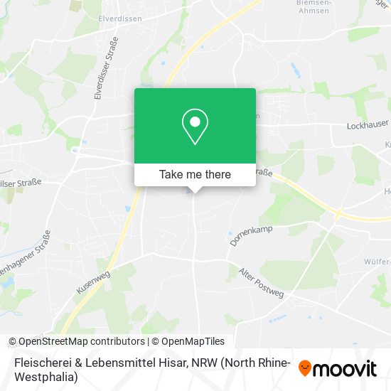 Fleischerei & Lebensmittel Hisar map