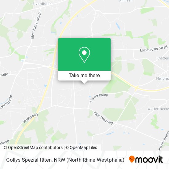 Gollys Spezialitäten map