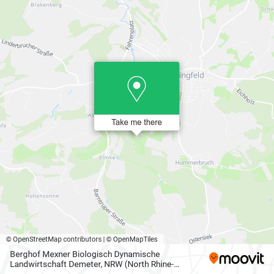 Berghof Mexner Biologisch Dynamische Landwirtschaft Demeter map