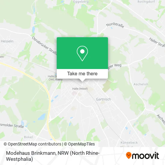 Modehaus Brinkmann map