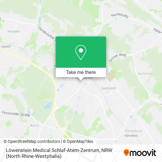 Карта Löwenstein Medical Schlaf-Atem-Zentrum