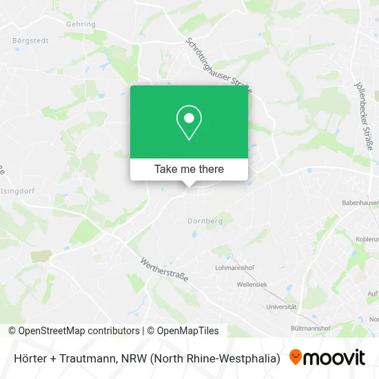 Hörter + Trautmann map