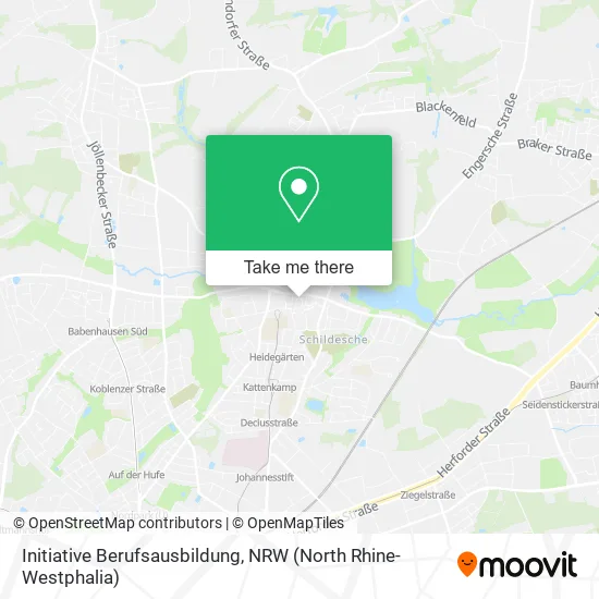 Initiative Berufsausbildung map