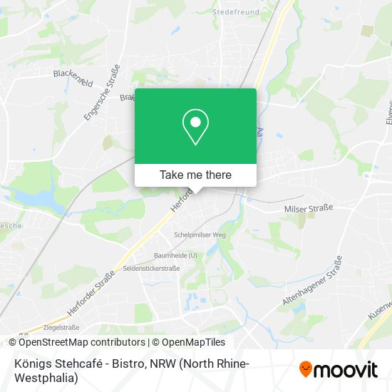 Königs Stehcafé - Bistro map
