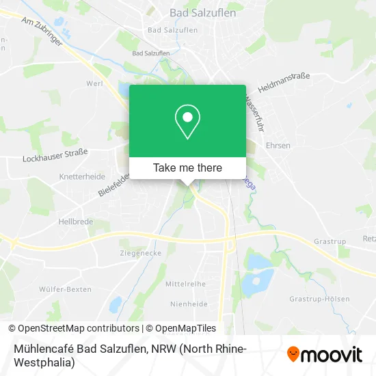 Карта Mühlencafé Bad Salzuflen