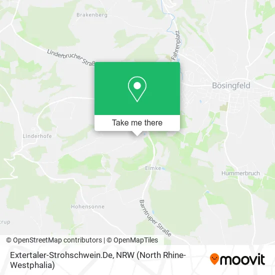 Карта Extertaler-Strohschwein.De