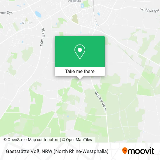 Карта Gaststätte Voß