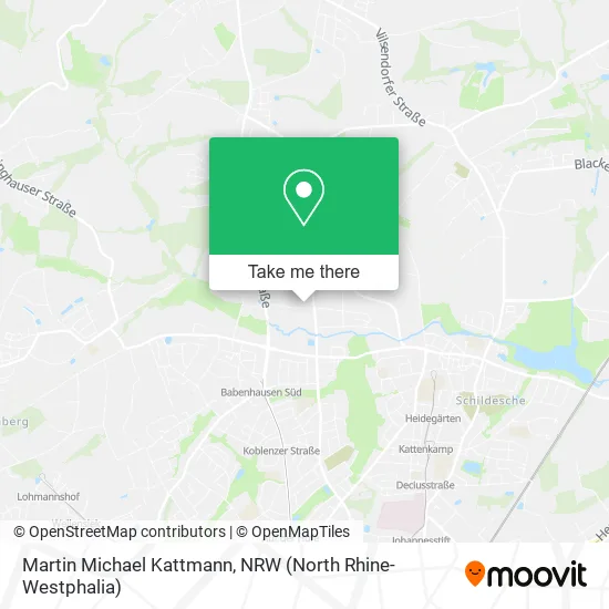 Martin Michael Kattmann map