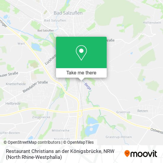 Restaurant Christians an der Königsbrücke map