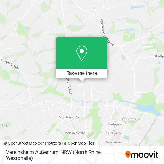 Vereinsheim Außenrum map