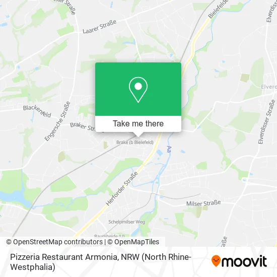 Pizzeria Restaurant Armonia map