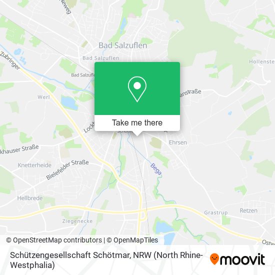 Schützengesellschaft Schötmar map