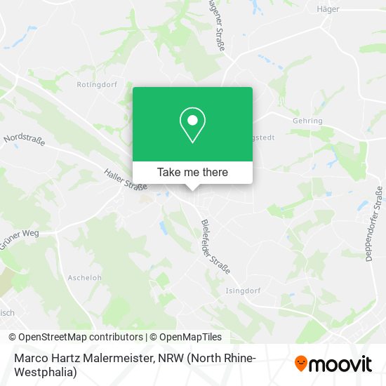 Marco Hartz Malermeister map
