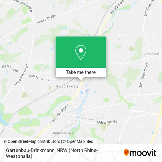 Gartenbau-Brinkmann map