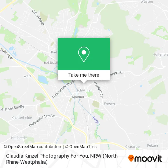 Claudia Kinzel Photography For You map