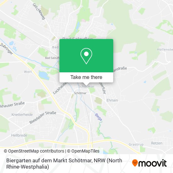 Biergarten auf dem Markt Schötmar map