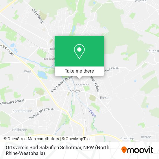 Ortsverein Bad Salzuflen Schötmar map