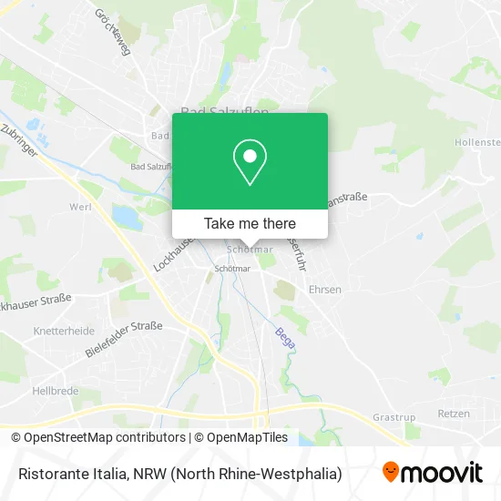 Карта Ristorante Italia