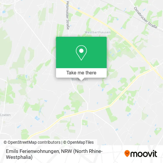 Карта Emils Ferienwohnungen