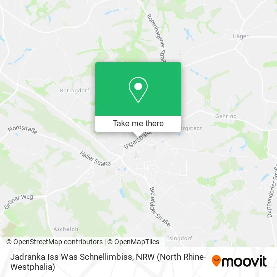 Карта Jadranka Iss Was Schnellimbiss