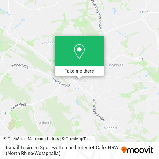 Ismail Tecimen Sportwetten und Internet Cafe map