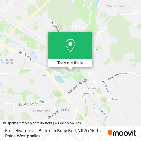 Freischwimmer - Bistro im Bega Bad map