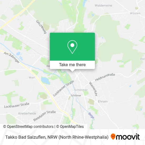 Takko Bad Salzuflen map