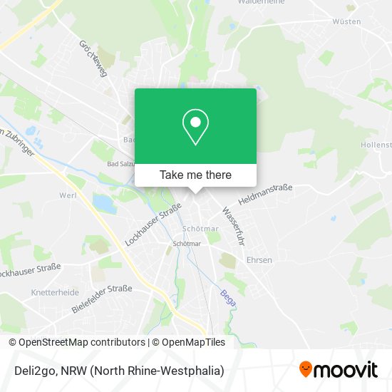 Карта Deli2go