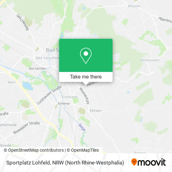 Sportplatz Lohfeld map