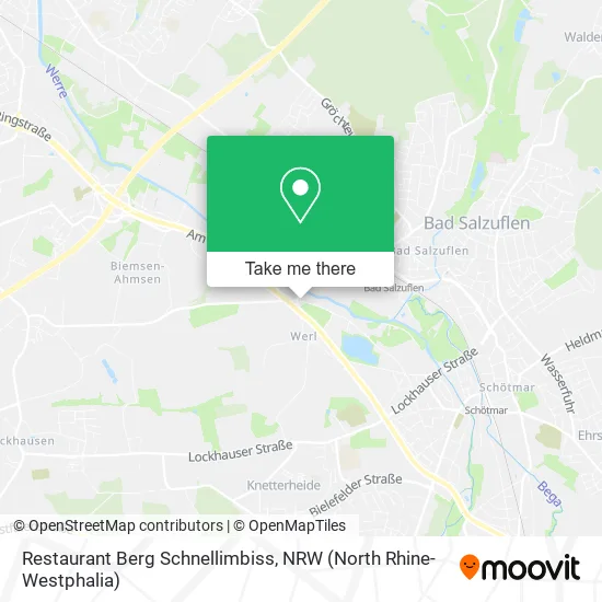 Карта Restaurant Berg Schnellimbiss