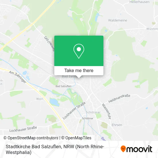 Stadtkirche Bad Salzuflen map