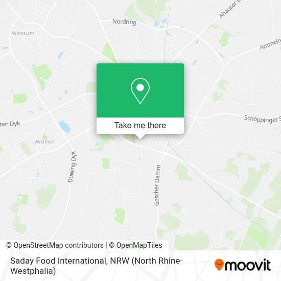 Saday Food International map