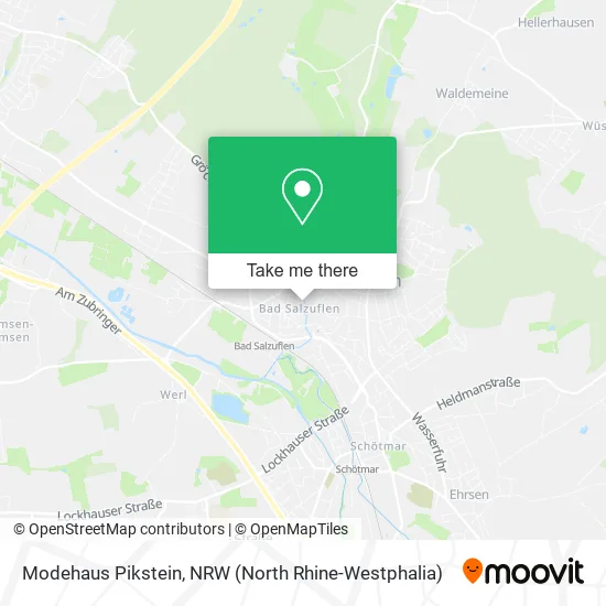 Modehaus Pikstein map