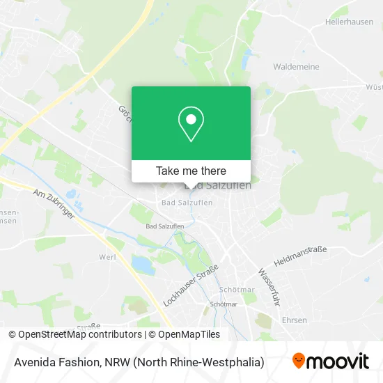 Avenida Fashion map