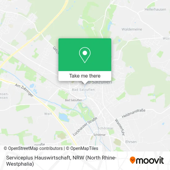 Serviceplus Hauswirtschaft map
