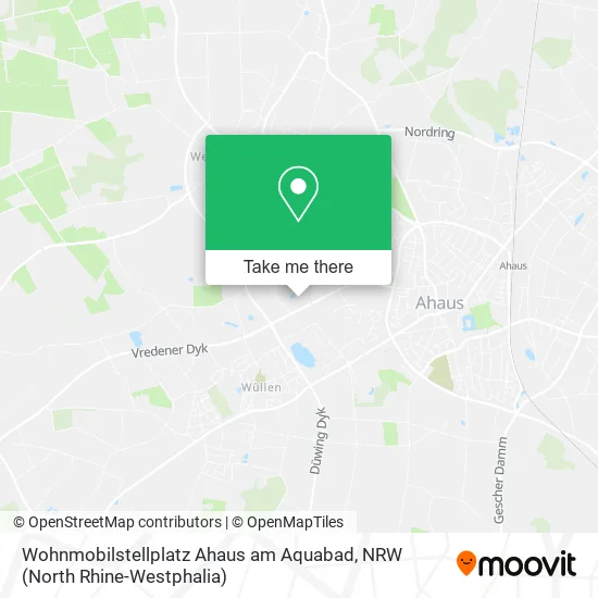 Карта Wohnmobilstellplatz Ahaus am Aquabad