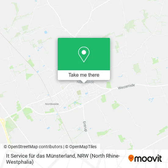 Карта It Service für das Münsterland