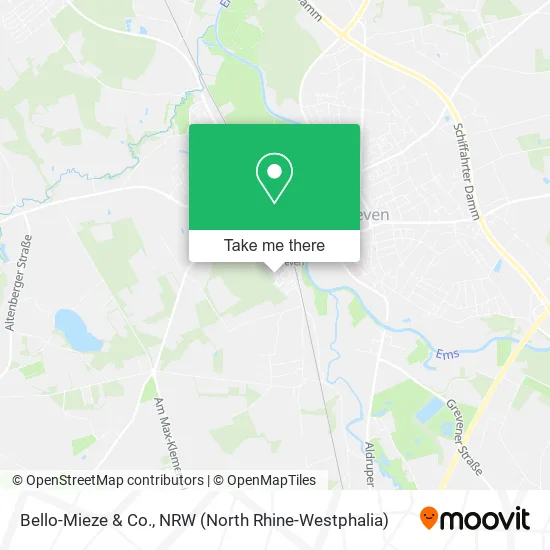 Bello-Mieze & Co. map