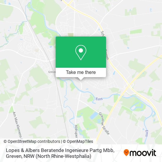 Lopes & Albers Beratende Ingenieure Partg Mbb, Greven map