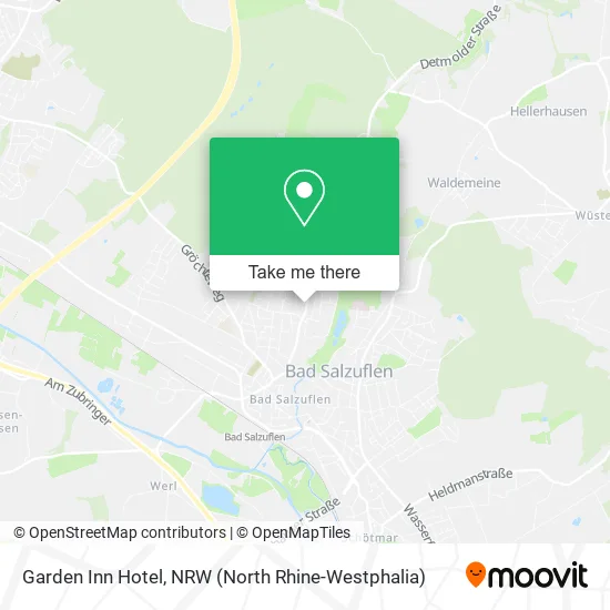 Garden Inn Hotel map