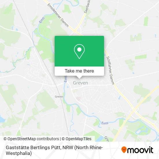 Карта Gaststätte Bertlings Pütt