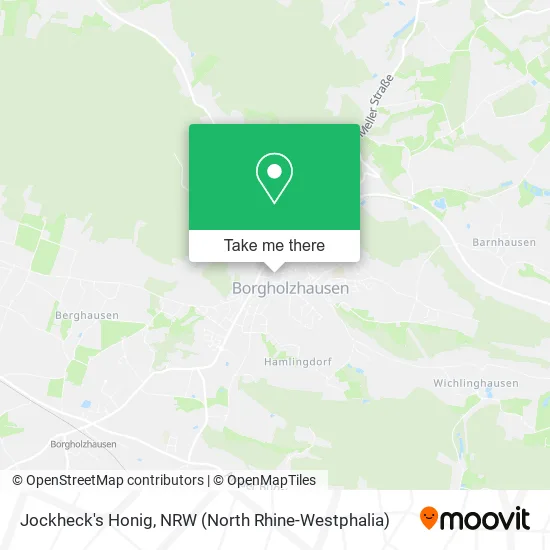 Карта Jockheck's Honig