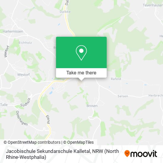 Jacobischule Sekundarschule Kalletal map