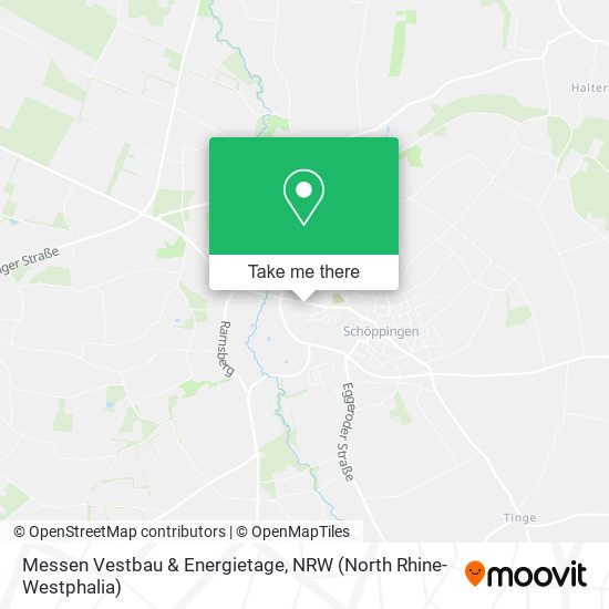 Messen Vestbau & Energietage map