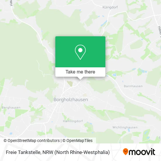 Карта Freie Tankstelle