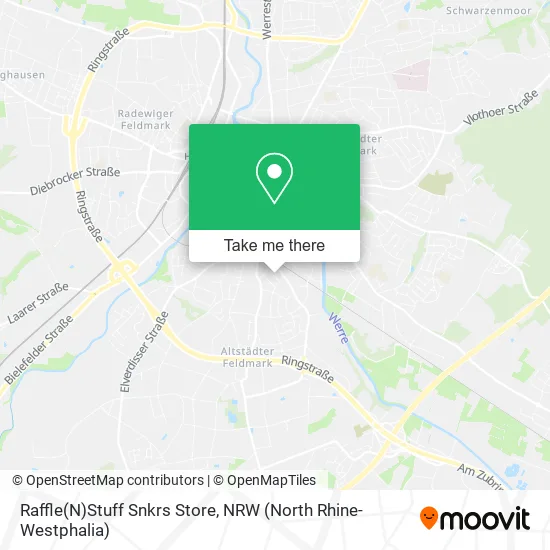 Карта Raffle(N)Stuff Snkrs Store