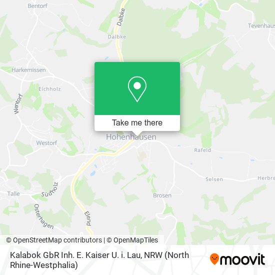 Kalabok GbR Inh. E. Kaiser U. i. Lau map