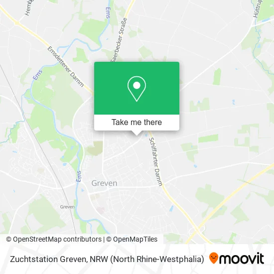 Карта Zuchtstation Greven