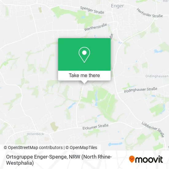 Карта Ortsgruppe Enger-Spenge