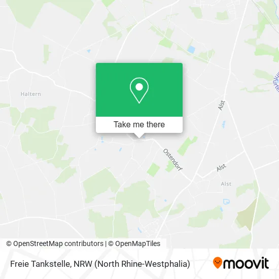 Карта Freie Tankstelle